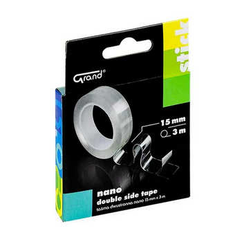 Grand Taśma Dwustronna Nano 15 Mm x 3 M