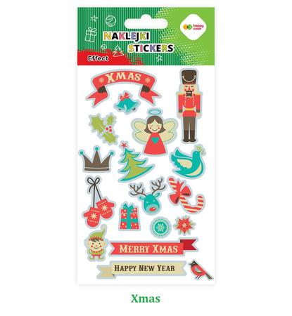 Happy Color Naklejki Świąteczne Effect Xmas Mix
