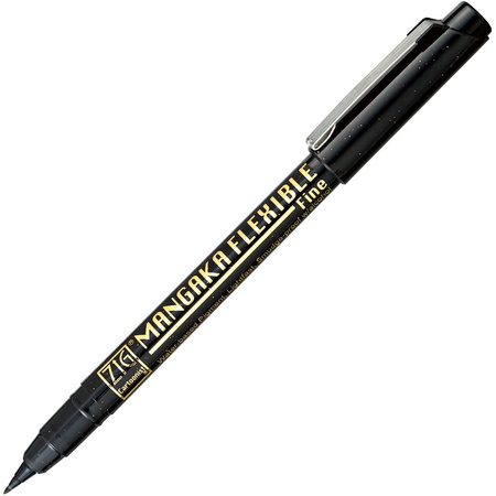 Kuretake Zig Mangaka Brush F Czarny Cnmf-010
