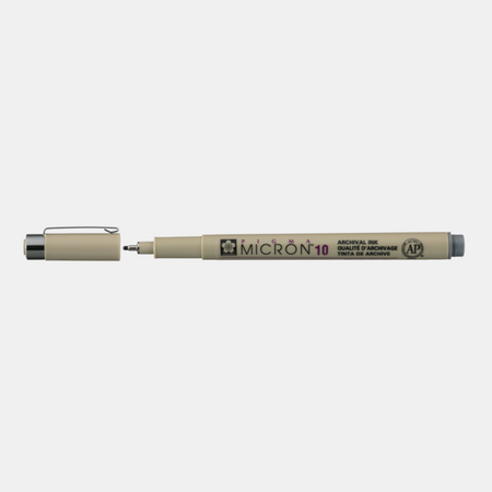 Sakura Cienkopis Pigma Micron 10 Szary