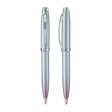 Sheaffer Długopis 100 Expressions Perłowo-Niebieski PVD Chrom 9376