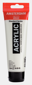 Talens Farba Akrylowa Amsterdam Standard 120ml 104 Zinc White 17091042