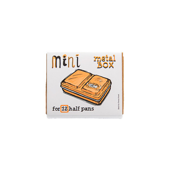 Roman Szmal Kasetka Metalowa Na 12 Półkostek Mini Box Apricot