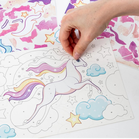 Kidea Wyklejanka Po Numerach Jednorożec