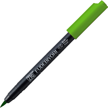 Kuretake Pisak Fudebiyori May Green Zig