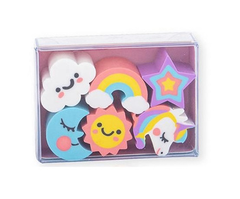 Trendhaus Gumki Jednorożec I Słodycze 6 Szt.