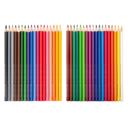 Koh-i-noor Kredki Triocolor 3135 36 Kolorów 7 Mm Tygrys - Seria Niebieska