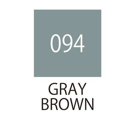 Kuretake Pisak Fudebiyori Gray Brown Zig