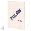 Milan Notes Klejony A4 48k. Kratka Beżowy