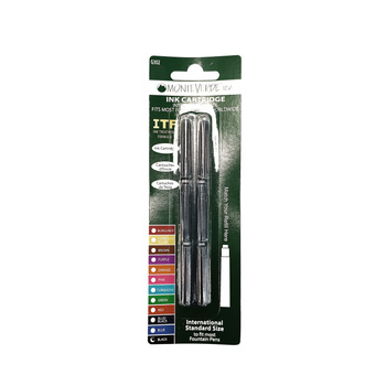 Monteverde Naboje Czarne 6 Szt. G302bk