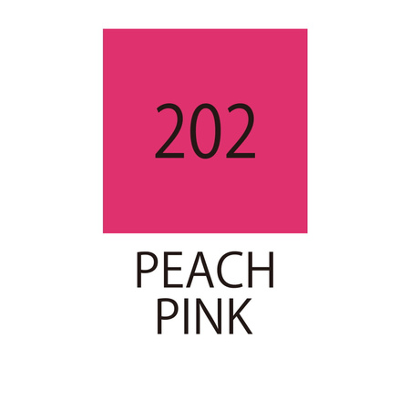 Kuretake Pisak Fudebiyori Peach Pink Zig
