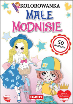 Martel Kolorowanka Małe Modnisie Z Naklejkami