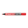 Pilot Marker Permanentny Sca-100 (Końcówka Okrągła) Czerwony