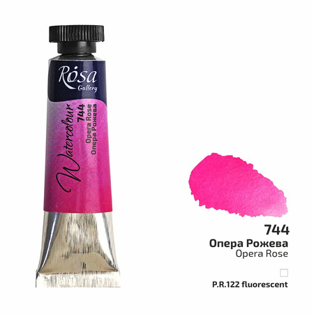 Rosa Gallery Farba  Akwarelowa  Opera Rose 744 10 Ml Tuba