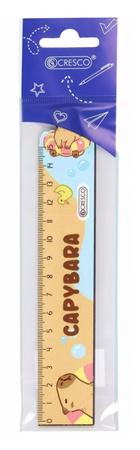 Cresco Linijka 15cm Capybara