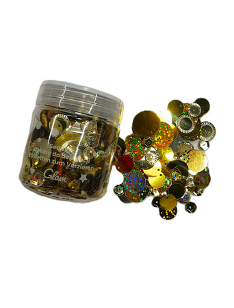 Interdruk Cekiny Do Dekoracji 30g Glam