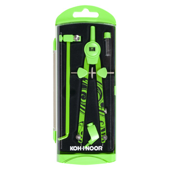 Koh-I-Noor Zestaw z Cyrklem 4 Elementy DSC69004