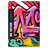 BE MORE ZESZYT A4 URBAN LINIA 72 STRONY 100 G.