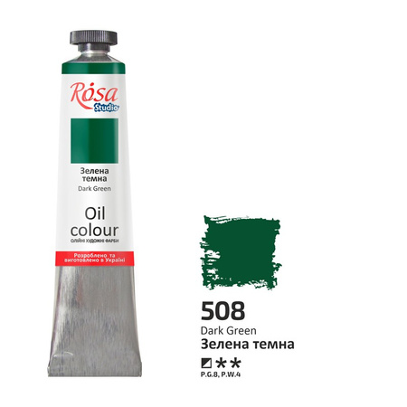 Rosa Studio Farba Olejna Deep Green 508 45 Ml