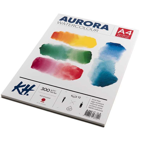 Aurora Blok Do Akwareli A4 300g 12a Hot Pressed 377001400