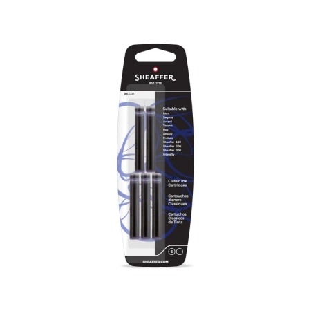 Sheaffer Naboje 5 Szt. Czarne 96330