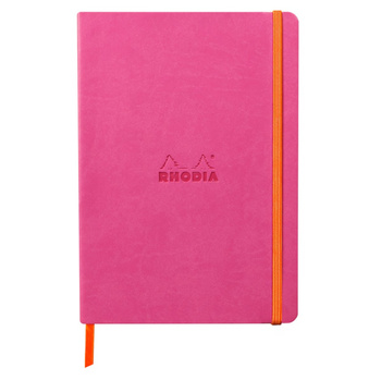 Rhodia Notes A5 90g 80k Miękka Oprawa Linia Fuchsia