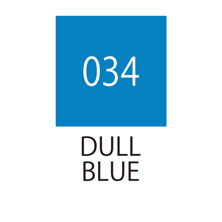 Kuretake Pisak Fudebiyori Dull Blue Zig