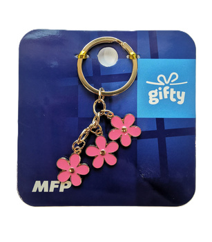 MFP Brelok Do Kluczy Charm Kwiaty