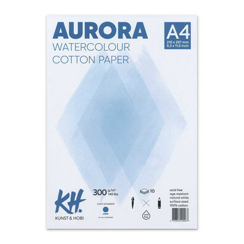 Aurora Blok Do Akwareli A4 10a 100% Bawełna Cold Pressed