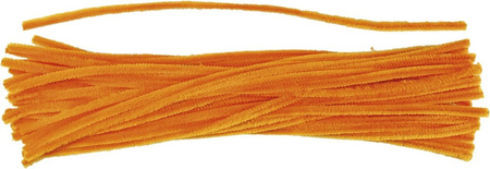 Titanum Druciki Dekoracyjne 0,6x30cm 50szt Jasny Pomarańczowy