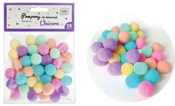 Interdruk Pompony 35szt. Unicorn