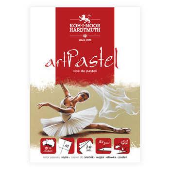 Koh-i-noor Blok Do Pasteli Artpastel Sepia A5 20 Ark. 180 G.