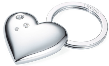 Troika Brelok Do Kluczy Girl's Best Friends Shiny Serce