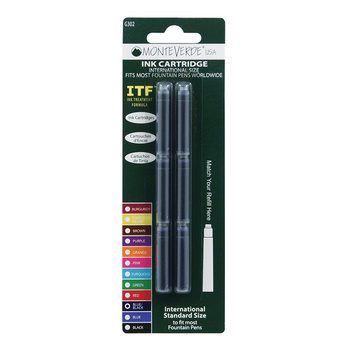 Monteverde Naboje Granatowe 6 Szt. G302bb