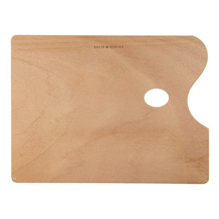 Daler Rowney Drewniana Paleta Prostokątna 30x40 Cm