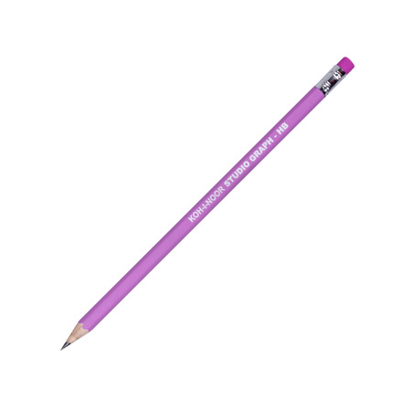 Koh-i-noor Ołówki Studio Graph Mat Hb Kpl. 12 Szt. Mix Kolorów