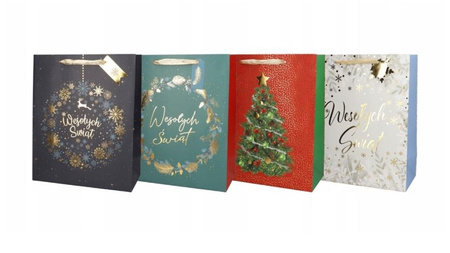 Incood Torba Prezentowa 11x14cm Wianek, Gałązka, Mix