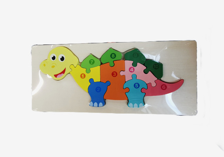 Adar Układanka Drewniana Dinozaur