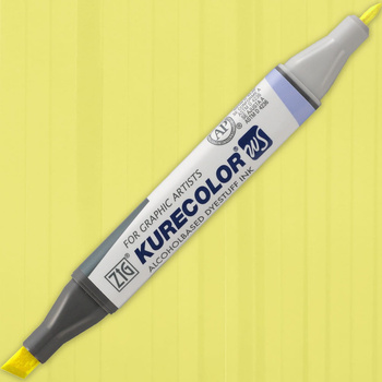 Kuretake Marker Kurecolor Twin Lemon Yellow 102