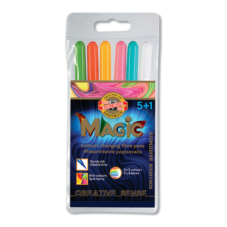 Koh-i-noor Flamastry 7716/12ab Magic 5+1