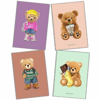 Narcissus Zeszyt Pp Teddies  A4 60k. Kratka