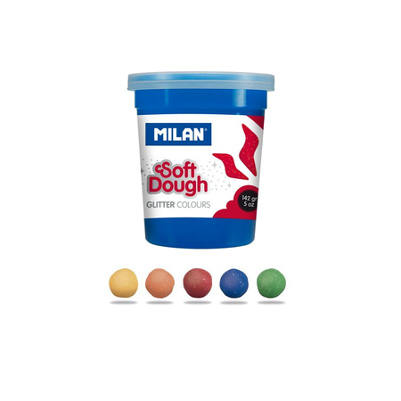 Milan Ciastolina 5 Kol. X 142g Brokatowa