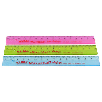 Kum Linijka Softie Flex Tb 15 Cm Dla Leworęcznych