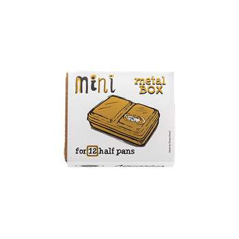Roman Szmal Kasetka Metalowa Na 12 Półkostek Mini Box Gold