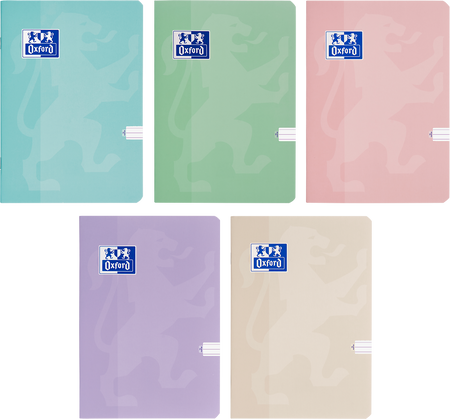 OXFORD ZESZYT A5 16K LINIA PODWÓJNA TOUCH PASTEL