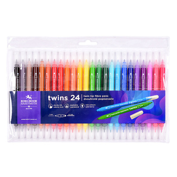 Koh-I-Noor Flamastry Dwustronne 24 Kol. 771023/BD4