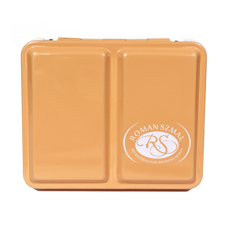 Roman Szmal Kasetka Metalowa Na 12 Półkostek Mini Box Apricot