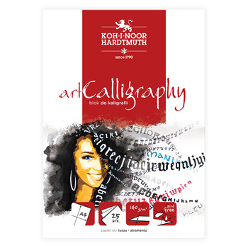 Koh-i-noor Blok Do Kaligrafii Artcalligraphy A4 25 Ark. 140 G.