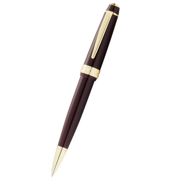 Cross Bailey Długopis Burgund Błyszczący + Złocenia At0742-11