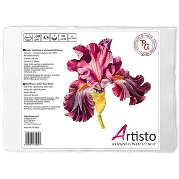 Papier Artystyczny Do Akwareli A3 300g 5a Cold Pressed 7013/Irys
